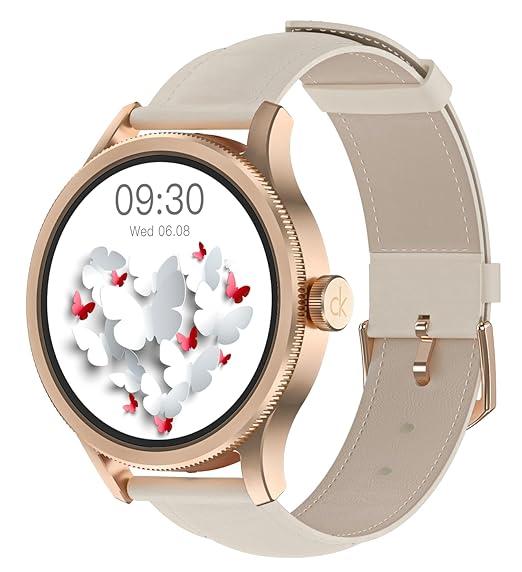 Smart Watches for Women, Fitness Tracker Smartwatch for Android Phones/iPhone Compatible,1.27" Womens Watch with Blood Oxygen Monitor, Calls and Messages/Heart Rate/Sleep/Female Cycle(2 Watch Bands