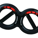 Siruishop Arm Strength Exercise Tool Arm Exerciser Nonskid Beginners Portable 8 Shaped Hand Gripper Forearm Strengthener for Gym Office 15 kg