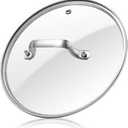 Antrader Tempered Glass Lid, Glass Covers for Pots,Pans and Skillets,1Set,Clear