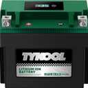 YTX12-BS STD LiFePO4 Lithium Motorcycle Battery,360CCA,2X Cranking Amps,Digital Readout,Compitable for BMW F850GS,Kawasaki Vulcan 900, BRP (Can-AM) DS250 ATV,Piaggio Vespa 300cc Scooter
