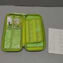 Younik Switch Accessories Bundle, 17 in 1 Green Switch Accessories Kit for Girls Include Switch Carrying Case, Adjustable Stand, Protective Case for Switch Console & JCon