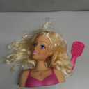 Barbie Fashionistas 8-Inch Styling Head, Blonde, 20 Pieces Include Hair Styling Accessories, Kids Toys for Ages 3 Up by Just Play