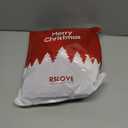 RSLOVE Christmas Lingerie for Women Sexy Santa Babydoll Chemise Mrs Claus Costume with Belt (L)