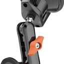 chubbycable ChubbyGrip Magnetic Dash Mount Vacuum Magnetic Phone Holder for Your Car 360 Adjustable Suction Cup Magsafe Car Phone Mount for Windshield Dashboard, Magnetic Phone Holder, Orange