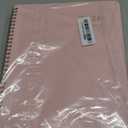 2026 Planner, Weekly and Monthly Calendar Planner, January 2026 - December 2026, Hardcover 2026 Calendar Book with Tabs For Women & Men, Inner Pocket, Spiral Bound, Perfect for Office Home School Supplies - A4 (8.5" x 11"), Pink