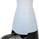 PetSafe Healthy Pet Water Station - Medium, 128 oz Capacity - Gravity Pet Water Fountain, Automatic Cat Water Fountain, Dog Water Fountain, Water Dispenser - Removable Stainless Steel Bowl Included