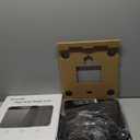 Ovutek Bathroom Scales Digital Weight, Topnotch Quality 450lb Weight Scale, Most Accurate to 0.05lb, Automatic Weighing Scale for Body Weight, Baby, Pet, Larger LED, Sturdy and Durable Base Machine (Black)