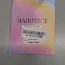 CJL HAIR 2PCs Small Cute Messy Bun Hair Piece for Thin Hair Women Mini Synthetic Curly Bun Scrunchies Updo Hairpieces Dark Brown