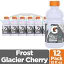 Gatorade Thirst Quencher, Glacier Cherry, 12 Fl Oz (Pack of 12)