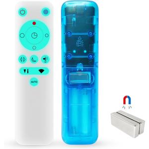 Upgrade Glowing Remote Control Replacement No Setup for Dyson Pure Hot+Cool Fan Purifying Heater HP00 HP01 with Magnetic(Part NO.967197-13)