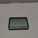 WallarGe Atomic Digital Wall Clock Battery Operated, Self-Setting, Large Display with Temperature, Date, Day of The Week, Silent Wall Mount Digital Clock, 4 Time Zones, DST