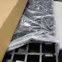 Rubber Threshold Ramp for Doorways Heavy Duty 10cm 4" Rise Wheelchair Ramp, 1 Pack Recycled Rubber Power Curb Ramp for Door Threshold Wheelchair Scooter Ramp Curb Ramp (RTR100)