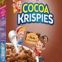 Kellogg's Cocoa Krispies Breakfast Cereal, Kids Snacks, Family Breakfast, Family Size, Chocolatey Flavor, 19oz Box (8 Box),Best by May 9 2026