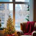 Sursurprise White Christmas Front Door Bow Decorations, Xmas Door Bow Large, Baby Shower Wedding Celebration, Wrapping for Window Fireplace Cabinet, Festive Season Home Kitchen Party Supplies