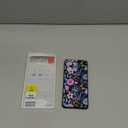 LEECG for Motorola Moto G Stylus 5G 2025 Case, Flower Pattern Slim Case Soft Silicone Protective for Moto G Stylus 5G 2025 Phone Cover, Flower Black