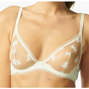 Simone Perele Women's Augustine Triangle Underwire Bra (36B, Ivory)