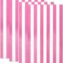 Gift Boutique 100 Hot Pink and White Stripe Guest Napkins Disposable Paper Hand Towels for Bathroom Wedding Baby Shower Holiday Party Decor