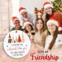 3 x Friend Ornaments for Women 2025 - If Everyone Had A Friend Like You, The World Would Be A Better Place, Friendship Ornaments for Christmas Tree, Meaningful for Friends Bestie Women