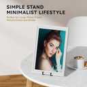 IPAME 12 Inch Large Plate Stands for Display - Metal Picture Frame Easel Stands for Plates, Books, Platters, Plaques, Decor (2 Pack)