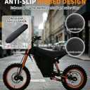 Seat Cover for Tuttio Soleil01 and ICT,Anti-Slip Waterproof Seat Cushion Cover Compatible with E Dirt Bike Tutti Tutto Soleil01,Yozma in10 and Pro (Black)