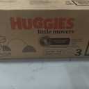 Huggies Size 3 Diapers, Little Movers Baby Diapers, Size 3 (16-28 lbs), 168 Count (6 Packs of 28)