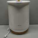 Keenray Upgraded Towel Warmer Bucket, Large Towel Warmer with 3 Heating Modes, Heat Time 30/45/60/90 Min Adjustable and Up to 24 Hour Delay Timer, Towel Heater for Oversize Bathrobes Blankets, CL1Plus (Clear White)