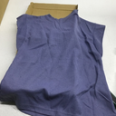 SweatyRocks Women's Solid Short Batwing Sleeve Tee Tops Plain Casual Solid Loose Holiday T-Shirts Dusty Blue M