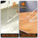 Double Sided Tape Heavy Duty 2 Pack, 1.2 Inch x 400 Inch Extra Large Nano Double Sided Adhesive Tape for Walls, Carpets, and Posters - Removable Reusable, Washable(33.3FT)