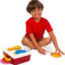 Fisher Price Classics - Record Player - Retro, Tactile Interactive Retro Toy for Kids, Girls, Boys, Toddlers, Baby, Preeschooler, Unisex 18 Months +