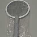 Electric Fly Swatter Racket, 4000V Bug Zapper with 1800mah Rechargeable Battery & Dual Modes, 2 in 1 Purple Mosquito Light Killer with 3-Layer Safety Mesh for Indoor Home Patio Camp(1 Pack)