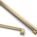 Asidrama 6 Pack 15 Inch(381mm) Brushed Brass Kitchen Cabinet Handles Cabinet Pulls Kitchen Cabinet Hardware for Cupboard Drawer Pulls