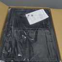 Woven Storage Baskets, Storage Bins, Cube Basket Container Baskets Storage Boxes Organizers for Clothes /Shelves/ Closet, Set of 6 (Black)