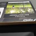 VORTExX Disc Golf Basket - Portable Disc Golf Target Basket with 12 Chains for Enhanced Catching - Durable Steel Construction for Outdoor Practice and Play