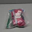 FUAMEY Dog Coat, Medium, Pink, Faux Fur - Waterproof, Windproof, Reflective Cold Weather Coat with Built-in Harness, Fits Dogs 11 lbs and Up Medium