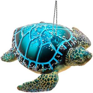Kurt Adler Glass Sea Turtle Ornament
