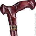 Asterom Handcrafted Canes for Men - Ergonomic, Stylish, Wooden Walking Cane for Men, Cool Walking Sticks for Seniors, 35"