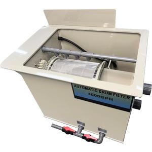 Rotary Drum Filter,RDF Fully Automatic Water Self-Cleaning FiltrationEfficient UV lamp for Koi Pond,Fish Pond,Aquarium,Aquaculture