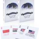 2 Decks World Flag Flash Cards