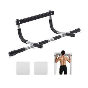 Ally Peaks Pull Up Bar for Doorway | Thickened Steel Max Limit 440 lbs Upper Body Fitness Workout Bar| Multi-Grip Strength for Doorway | Indoor Chin-Up Bar Fitness Trainer for Home Gym Portable
