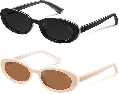 miyya Old Money Polarized Oval Sunglasses – 2025 Edition, UV400 Protection, Feather-Light Fit & Trendy Colors