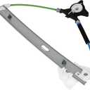 FINDAUTO Power Window Regulator fit for 2007 2008 2009 2010 2011 2012 2013 2014 2015 for Mazda CX-9 with and o Motor Rear Right Side,OE752-858