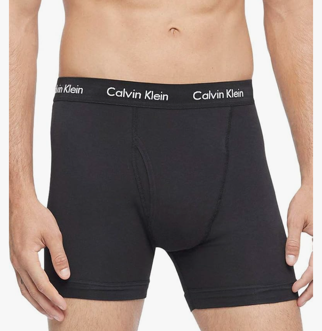 Calvin Klein Men’s Cotton Stretch 3-Pack Boxer Brief L Size