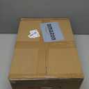 LINZINAR Shoe Rack Long 4 Tier Shoe Storage Organizer Metal Wide Shoe Shelf for Closet Entryway Bedroom 24 Paris Large Capacity, Gold Black