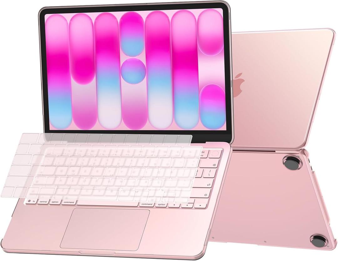 Soonjet for MacBook Neo 13 inch Case 2026 A3404 Hard Shell + Keyboard Cover