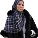 Hijab Scarf for Women Soft Muslim Jersey Hijab Head Wrap Scarves Lightweight Headscarf Long Shawls Pashminas