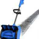 10 inch Cordless Snow Shovel for Dewalt 20v Battery(NO Included), Brushless Electric Snow Blower with Adjustable Front Handle, 6in. Depth, 20FT Throw Distance Snow Shovel for Deck Driveway