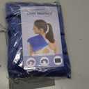 Heating Pad Microwavable with Washable Cover, 8 x 12 Multipurpose Microwave Heating Pad for Neck and Shoulders, Moist Heat Bean Bag Warm Compress for Knee, Muscles, Joints, Wrist, Abdomen (Dark Blue)