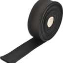 MECCANIXITY Heat Shield Sleeve, 3/4" ID 16 Feet Heat Sleeve Automotive Wire Heat Shield Fuel Line Heat Shield Sleeve Heat Sleeve Heat Wrap 500 Degree for Wires, Black