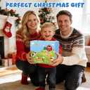 Farm Busy Book for Toddlers 1-3, Busy Board for 1 Year Old, Barn Animals Quiet Books with Finger Puppets, Portable Travel Learning Educational Montessori Toys for 1 Year Old Birthday Gifts Christmas
