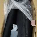 Massage Mat, Detachable Neck Massager, Full Body Vibration Heating, Massage Pad with 10 Vibrating Motors and 9 Speed Settings for Home Office Use, Gift for Men Women Parents Christmas,Black